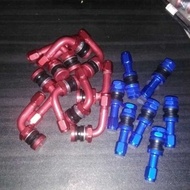 ALMINI TUBELESS VALVE ALUMINUM TUBELESS VALVE CAP MOTORCYCLE TUBELESS TIRE VALVE 1 PCS