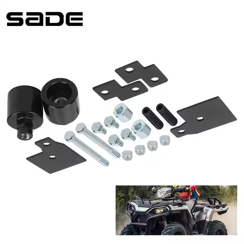 Black Front & Rear 2'' Lift Suspension Kit Compatible with 1999-2025 Polaris sportsman 500 570 600 7