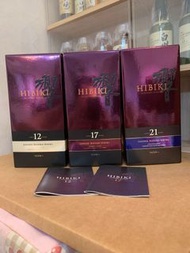 響 Hibiki 12, 17, 21 盒