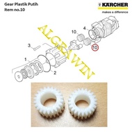 PUTIH White Plastic PLANET WHEEL Karcher Gear For K1 K2 - PLANET WHEEL Karcher