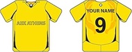 Personalized AEK Athens Football Shirt Car Air Freshener