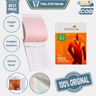 1 Pack of Large Cash Notes Paperline B1/B2/B3 Contents 10 Pieces | Cash Sales Note | Translucent Not