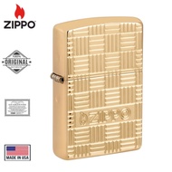 Zippo Armor® Deep Carve Basketweave Design
