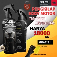 Long-lasting nano coating motorcycle body polish, motorcycle body paint care