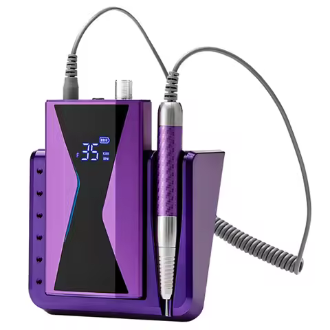 40000RPM Electric Nail Drill Machine 85W Handle Manicure Portable Polishing Tool Brushless Nail Dril