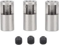 Generic 3PCS 8MM to 5MM Pinion Reducer Sleeve for M1.0 M1.5 mo ld 8MM Motor Teeth, Stainless Steel, 