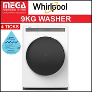 WHIRLPOOL FWEB9002GW 9KG FRONT LOAD WASHER ( 4 TICKS)