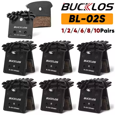 BUCKLOS Mountain Bike Disc Brake Pads for Shimano J04C J05A Ceramic MTB Hydarulic Brake Pads Road Mo
