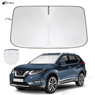 Car Windshield Sun Shade For Nissan X-Trail T30 T31 T32 Xtrail Sunshade Sun Visor Protector Foldable