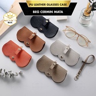 KGB Leather Glasses Case Fashion Glasses Box Soft Sunglasses Case Glasses Storege Case Reading Glass