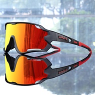 Kapvoe แว่นตากีฬาจักรยานเสือภูเขาแว่นตาขี่จักรยานกลางแจ้งแว่นตาขี่จักรยานแว่นกันแดดผู้ชาย