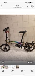 Mint T9B 碟煞摺疊車 16吋 9速