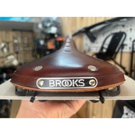 Genuine Brooks Bicycle Saddle In Dark Brown
