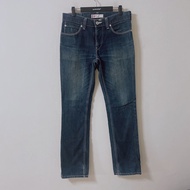 Levis Levi's W34 L33 藍色刷白 511 牛仔褲 日本製