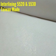 Taiwan 5520F & 5530F Pengeras Kain Keras / Interlining 5520 & 5530
