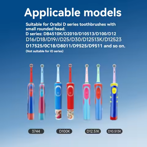 4/8 Pcs Electric Toothbrush Head Replacement Children kids Brush Heads Fit for Oral Pro-Health B Sta