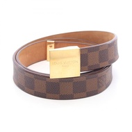 [二手]LOUIS VUITTON皮帶，Ceinture Carrée Damier Ebene M6802，其他，Ebene，男士，二手 B