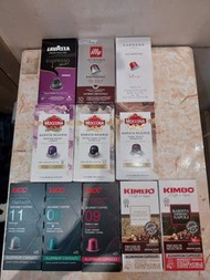 $110／4盒，$300／12盒，Moccona, kimbo,illy,Lavazza,carraro咖啡膠囊，全新現貨，數量有限，售完即止，約十幾款味道可供選擇。