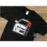 fashion 2026 Subaru Impreza GC8 FRONT (Black Tshirt)