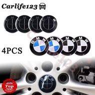 4pcs 56/65mm Car Wheel Hub Center Caps Sticker Decal For BMW X1 X3 X5 F10 F01 F11 F20 F30 E34 E36 E87 E39 E60 E46 Badge