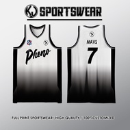 Pheno Jersey Full Sublimation Basketball Jersey Design Customized Name and Number