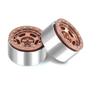1/10 RC Crawler CNC Aluminum Alloy 2.2" Beadlock Wheels Rim for TRX4 D90 Axial SCX10 Wraith Capra