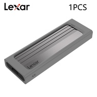 Lexar | Compact Lexar E300 M.2 NVMe SSD Enclosure USB 3.2 Gen 2 10Gbps Type C External Reader for 22