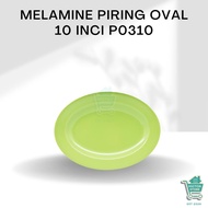 Micton Premium Melamine Oval Plate 10 Inch P0310 Dinner Plate Dinner Plate Dinner Container Dinner P