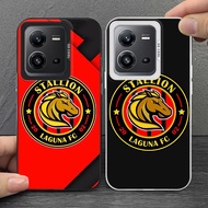 Case for VIVO V25 V25E Y35 Y22 Y22S 5G Soft A-81 Stallion Laguna FC