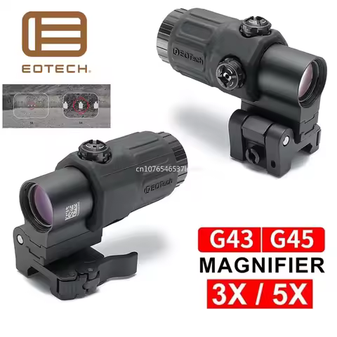 Eotech High Quality G33/G43/G45 3X 5X Magnifier Optical Rifle Scope w/ Switch to Side STS Quick Deta