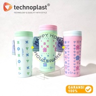 TECHNOPLAST T+ Cherry Thermo Tumbler 530ml Drinking Water Bottle Glass Tumbler Bpa Free 530ml