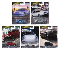 Hot Wheels 1/64 Scale Fast & Furious Premium 2024 Case G - Set of 5 Die-cast Cars HNW46-956G