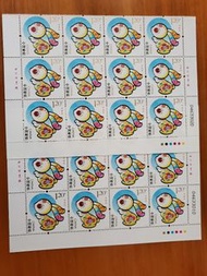 中國2011年兔年生肖郵票12連
