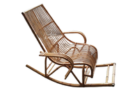 Large Triple Arm Rattan Rocking Chair Cane Kerusi Rotan Goyang Lengan Tiga | Rotan Mantang