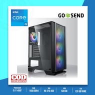 INTEL i5 11400F l VGA GAMING ASSEMBLY PC 370 4GBR9