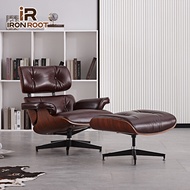RI Eames recliner, single sofa chair, beanbag chair, modern minimalist style, nap lounge chair, stud