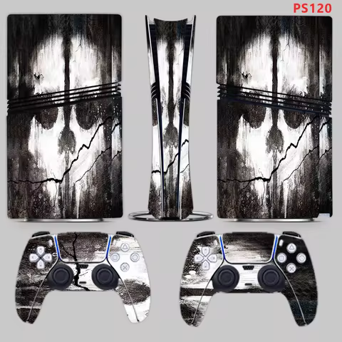 For PS5 Pro Skin Sticker Protective Vinyl Decal for Digital Edition Game Accessories Cover for PS5 P