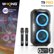 (ใช้โค้ดลดอีก10%) W-KING T9 PRO Party Speaker ลำโพงบลูทูธ 120W ไฟ LED แบตเตอรี่ในตัว พร้อม ไมค์ลอย 2