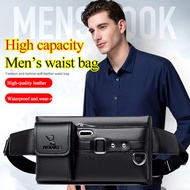 Men's Multifunctional Riding Waist Pack Crossbody Bag Waist Pack Travel Outdoor Bag