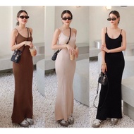 F.Fiesta Only.Fashion Spaghetti Knitted Dress 8505