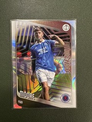 足球 米奇 摩亞 Mikey Moore 格拉斯哥 流浪 2025-26 Topps UCC Flagship Glasgow Rangers Raindrop 熱刺 Tottenham Hotspu
