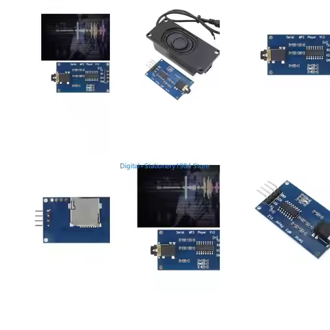 E06C Programmable Sound Player Module YX5300 UART Control Module MP3 Music