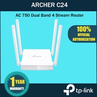 TP Link AC750 WiFi Router Archer C24 Dual Band Wireless Internet Router,Extender Repeater TP LINK