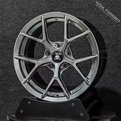 6061T6 New Black Brushed Forged Aluminum Wheels for Rid Ria 5x120/112 Passenger Car Rims F80/F90/E46