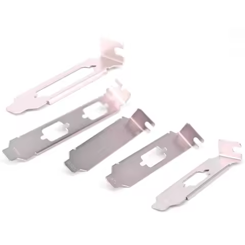 1 / 2 DB9 DB25 VGA Port Low / Long Profile Bracket 8cm 12CM RS232 Serial Parallel half Full size bra