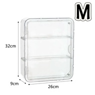 3ชั้น กล่องใสเก็บโมเดล กล่องใส่ art toy กล่องโมเดล ตู้โชว์ติดผนัง