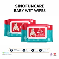 SinofunCare Baby Wet Wipes Mini Baby Wet Wipes Non-Alcoholic Children's Wet Wipes