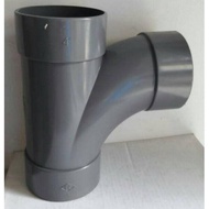 Pipe Fittings | Tee Y Pvc D Rucika 4x2 Inch / Tee Y 4 "X2" Inch Pvc D 90 Degrees