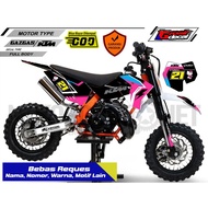 Gazgas 50cc Mini Trail Sticker KTM 50cc Full Body/, Free Custom