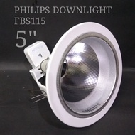 PUTIH Philips Downlight 5" FBS115 White 5 inch